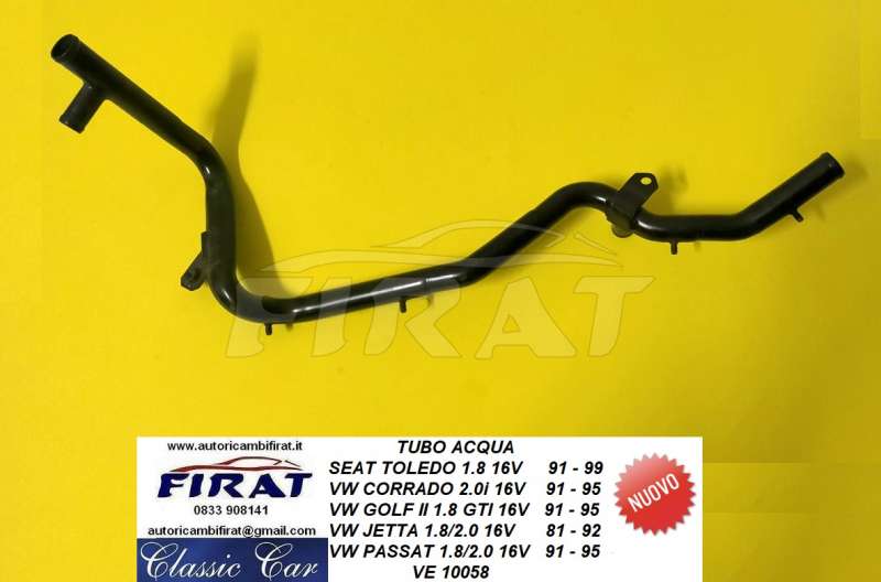 TUBO ACQUA VW GOLF-JETTA-PASSAT SEAT TOLEDO (10058)